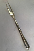 Georg Jensen Sterling Sølv Akkeleje Kødgaffel - Danam Antik