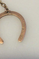 Hestesko vedhæng Guld 14+ Karat - Danam Antik