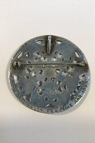 David Andersen Sterling Sølv Vikinge-broche - Danam Antik