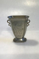 Just Andersen Tin Art Deco Vase No 78 - Danam Antik