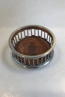 Evald Nielsen Sterling Sølv Flaskebakke - Danam Antik