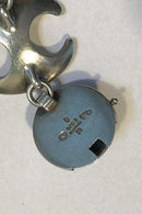 Georg Jensen Sterling Sølv Armlænke No 130 med Hæmatit - Danam Antik