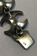 Georg Jensen Sterling Sølv Armlænke No 130 med Hæmatit - Danam Antik