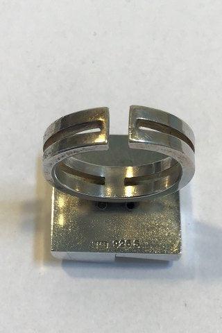 W&S Sørensen Sterling Sølv Ring - Danam Antik