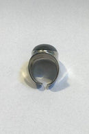 Bent Knudsen Sterling Sølv Ring med Hæmatit No 19 - Danam Antik