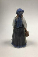 Dahl Jensen Figur af Frederiksborgpige No 1209 - Danam Antik