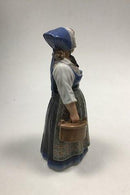 Dahl Jensen Figur af Frederiksborgpige No 1209 - Danam Antik