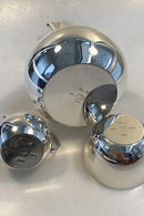 Georg Jensen Sterling Sølv Kaffesæt No 1015 Sigvard Bernadotte - Danam Antik