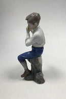 Bing & Grøndahl Figur af fløjtespiller No 1897 - Danam Antik