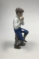 Bing & Grøndahl Figur af fløjtespiller No 1897 - Danam Antik