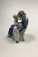 Bing & Grøndahl Figur "Den glade familie" No 2262 - Danam Antik