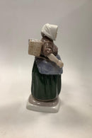 Bing og Grøndahl Figur af Fiskekone No. 1702 - Danam Antik