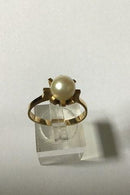 Bernhard Hertz 14K Guld Ring med Perle - Danam Antik