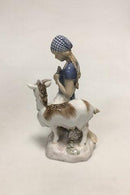 Bing & Grøndahl Figur af Pige med gedebuk No 2180 - Danam Antik