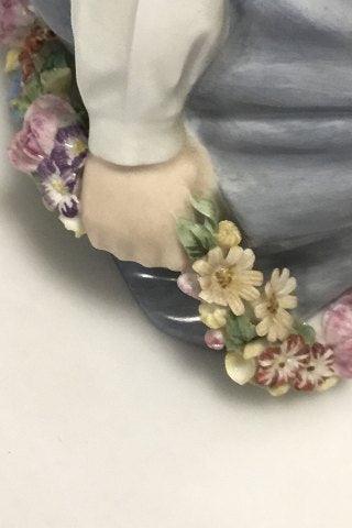 Royal Copenhagen Overglasur Figur Amager Dreng No 12414 - Danam Antik