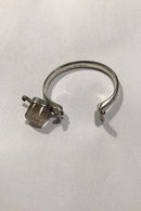 Georg Jensen Sterling Sølv Torun Armring No 207 Rutil Quartz - Danam Antik