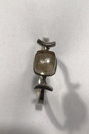 Georg Jensen Sterling Sølv Torun Armring No 207 Rutil Quartz - Danam Antik