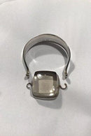 Georg Jensen Sterling Sølv Torun Quartz Sten No 203B - Danam Antik