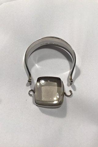 Georg Jensen Sterling Sølv Torun Quartz Sten No 203B - Danam Antik
