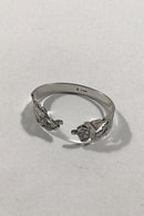 H.C. Andersen Eventyr Servietring i Sølv. Fyrtøjet og Den Flyvende Kuffert - Danam Antik