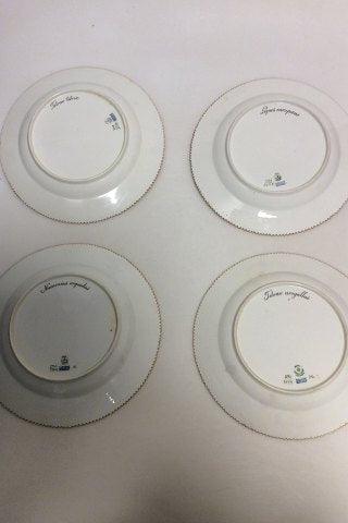 Sæt på 12 Royal Copenhagen Flora Danica Jagtstel Middagstallerken No 3549 - Danam Antik