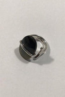 Georg Jensen Sterling Sølv Torun Ring No 190 Tigerøje - Danam Antik