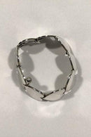 Hans Hansen Sterling Sølv Hjertearmlænke - Danam Antik