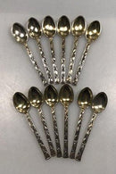 Evald Nielsen Sterling Sølv Kaffeskeer (12) - Danam Antik