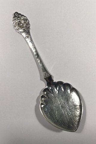 Serveringsske Sølv 1915 "Blomstermotiv" - Danam Antik