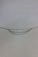 Georg Jensen Sterling Sølv Halskæde No 40 (3 rækker) - Danam Antik