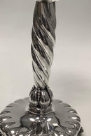 Stor Georg Jensen Sterling Sølv Drue Lysestage No 264 - Danam Antik