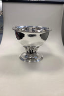 Kæmpe Georg Jensen Sterling Sølv Louvre Skål / Vinkøler No 19 C - Danam Antik