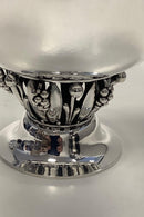 Stor Georg Jensen Sterling Sølv Skål / Opsats No 197C - Danam Antik
