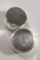 Georg Jensen Magnus Stephensen Sterling Sølv Sukkerskål og Flødekande No 1022 - Danam Antik