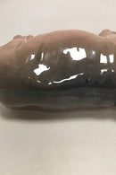 Royal Copenhagen Figur af flodhest No 309 - Danam Antik