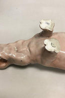 Royal Copenhagen Figur af flodhest No 309 - Danam Antik