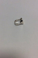 Ole W. Jacobsen Sterling Sølv / Guld ring med opal - Danam Antik