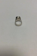 Ole W. Jacobsen Sterling Sølv / Guld ring med opal - Danam Antik