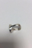 Ole W. Jacobsen Sterling Sølv / Guld ring med opal - Danam Antik