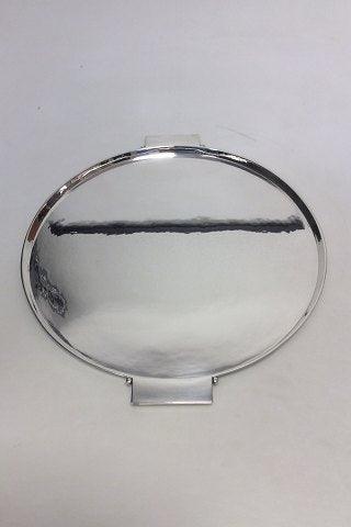 Georg Jensen Sterling Sølv Art Deco Bakke af Johan Rohde no 529 A - Danam Antik