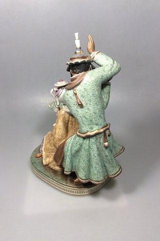 Royal Copenhagen Gerhard Henning Overglasur figur Nattergalen No 2409 - Danam Antik