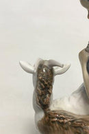 Bing & Grøndahl Figur af Pige med en gedebuk No 2180 - Danam Antik