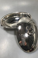Vintage Georg Jensen Sterling Sølv Ovalt Lågfad No 408B - Danam Antik