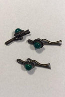 Georg Jensen Sølv Kraveknap - Danam Antik