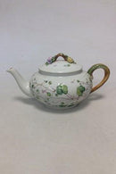 Udstillingsmodel Royal Copenhagen Flora Danica Thekande med låg no. 3631 / 143 - Danam Antik