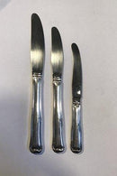 Georg Jensen Sterling Sølv Dobbeltriflet Bestiksæt 12 Pers (144 dele) - Danam Antik