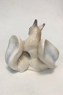 Royal Copenhagen Figur af to egern der slås No 1455/2509 - Danam Antik