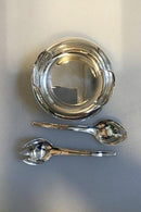 Georg Jensen Magnus Stephensen Sterling Sølv Salatskål med salatsæt no 994 - Danam Antik