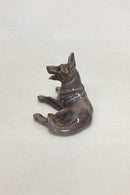 Dahl-Jensen Figur af Schæferhund No 1130 - Danam Antik