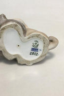 Royal Copenhagen Figur Faun med Løveunge No 2852 - Danam Antik